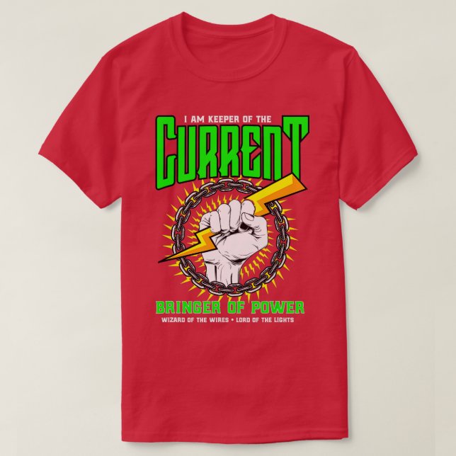 Camiseta Funny Electrician Gift Electrical Engineer Lineman (Diseño del anverso)