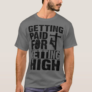 Camiseta Funny Electrician Gift Electrical Power Lineman