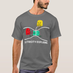Camiseta Funny Electricity Explained Stuff I Teacher Nerd G