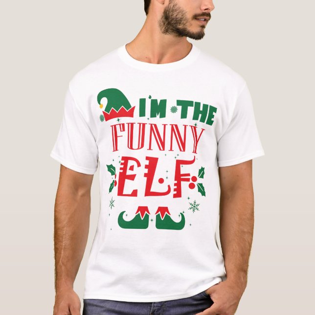 CAMISETA FUNNY ELF (Anverso)