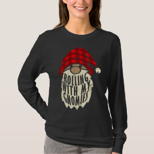 Camiseta Funny Elf Beard Navidades Gnomies Familia
