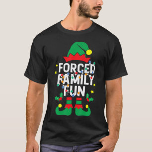 Camiseta Funny Elf Forzó a la familia a divertirse con Navi