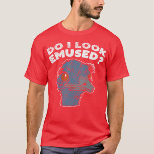 Camiseta Funny Emu Bird Regalos Funny Emo Music Cita