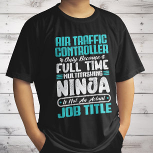 Camiseta Funny en el título de profesión de controlador de 
