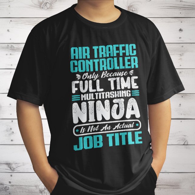 Camiseta Funny en el título de profesión de controlador de  (Subido por el creador)