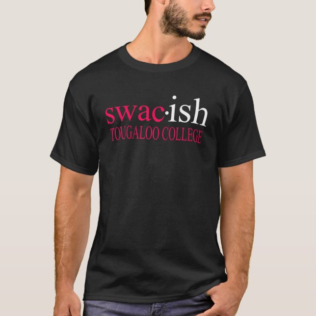 Camiseta Funny en la universidad S Wacish Tougaloo (Anverso)
