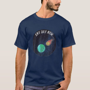 Camiseta Funny End Of World Comet Hitting Earth Disaster V.
