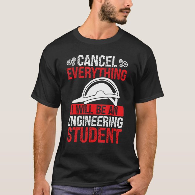 Camiseta Funny Engineering Student Engineering School Gradu (Anverso)