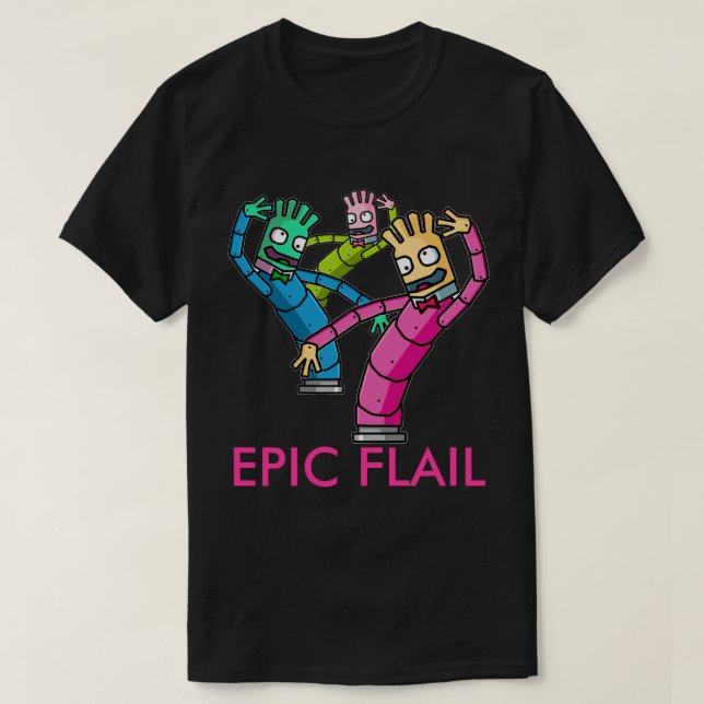 Camiseta Funny Epic Flail (Diseño del anverso)
