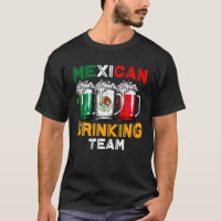Funny equipo mexicano de bebidas Bandera de México