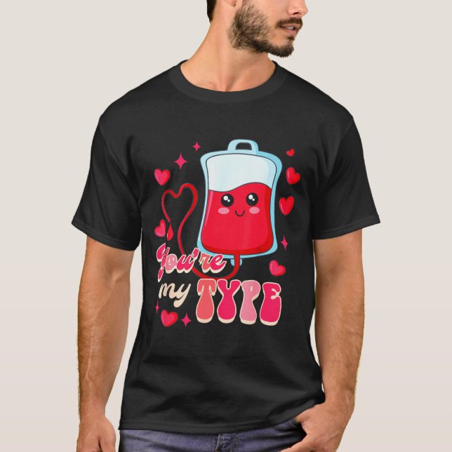 Camiseta Funny Er Rn Nurse Nursing Valentine’s Day You're M (Anverso)
