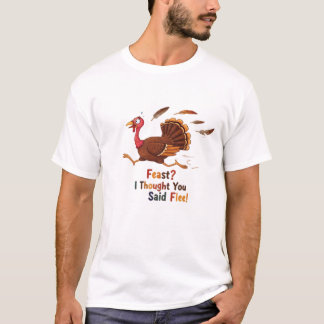 Camiseta Funny Escaping Turkey Thanksgiving Classic T-Shirt