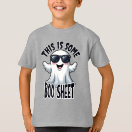 Camiseta Funny 'Esto Es Una Hoja De Boo' Fantasma Halloween