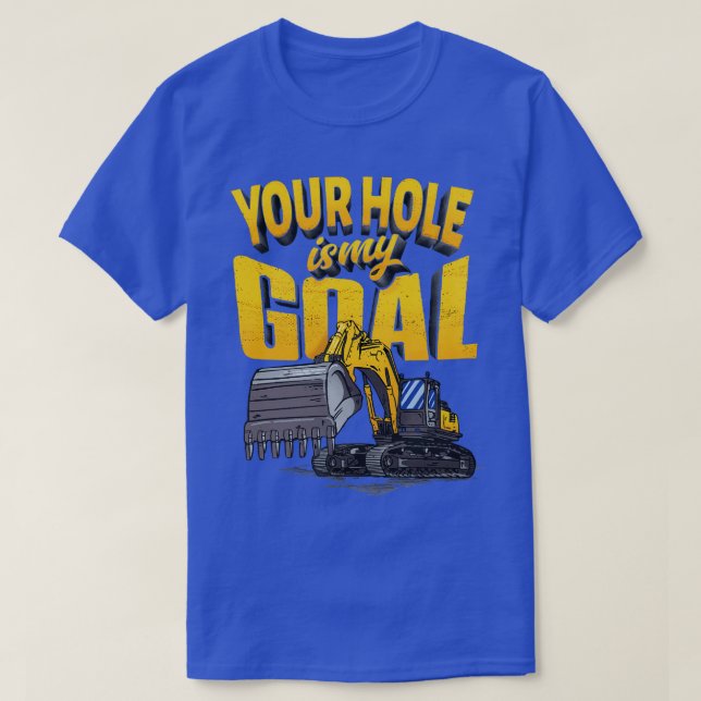 Camiseta Funny Excavator Heavines Operator 1 (Diseño del anverso)