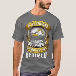Camiseta Funny Excavator Heavy Machines Operator 12