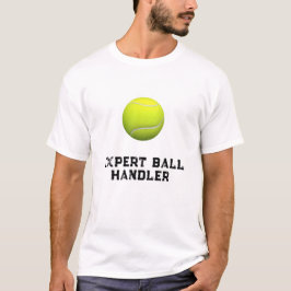 Camiseta Funny Experta en Tenis Ball Handler
