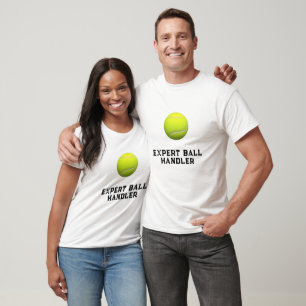 Camiseta Funny Experta en Tenis Ball Handler