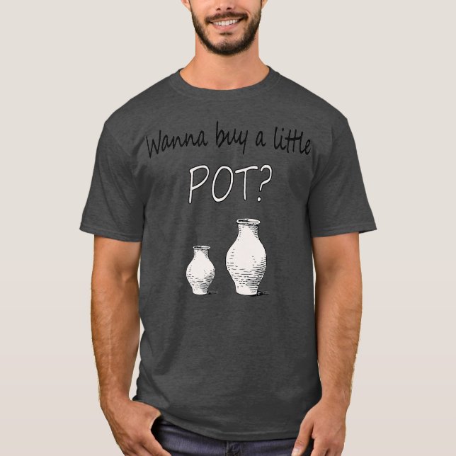 Camiseta Funny fabricante de cerámica quiere comprar una pe (Anverso)