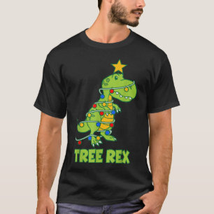 Camiseta Funny Family Christmas Dinosaur Tree Rex Pajamas B