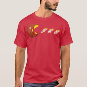 Camiseta Funny Family Thanksgiving Turkey Eat Pizza Friends