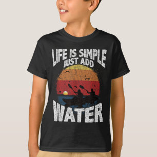 Camiseta Funny fan del Kayak Graphic Sunset Watersports