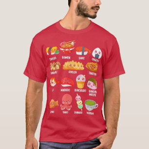 Camiseta Funny fan japonés de la comida asiática Kawaii Ram