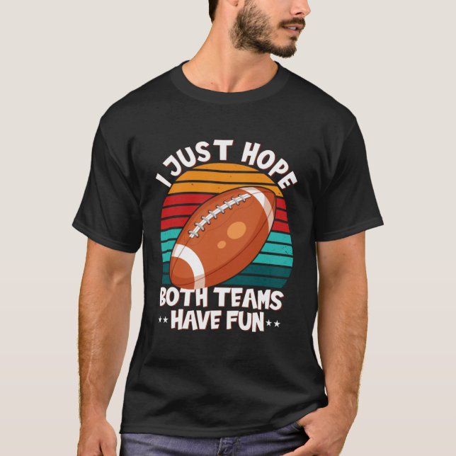 Camiseta Funny Fantasy Football Design For Game Fun Day Fan (Anverso)
