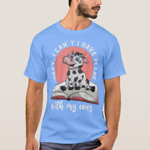 Camiseta Funny Farmer Bookworm Cute Farm Animal Book Readin