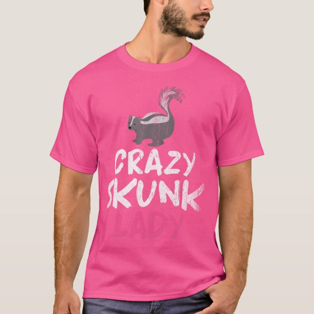 Camiseta Funny Fart Squirrel Animal Lover Skunk (Anverso)