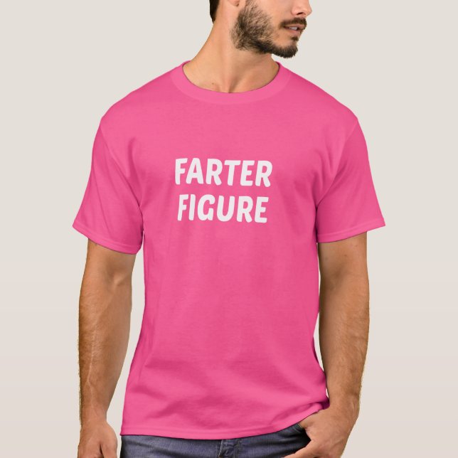 Camiseta Funny Farting Dad Nickname Farter Figura (Anverso)
