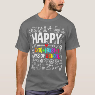 Camiseta Funny feliz 100 días del Chica de Maestros B