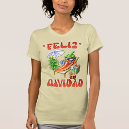 Camiseta Funny Feliz Navidad Navidad Chili