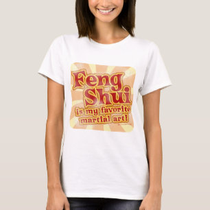 Camiseta Funny Feng Shui Parodia el lema de moda
