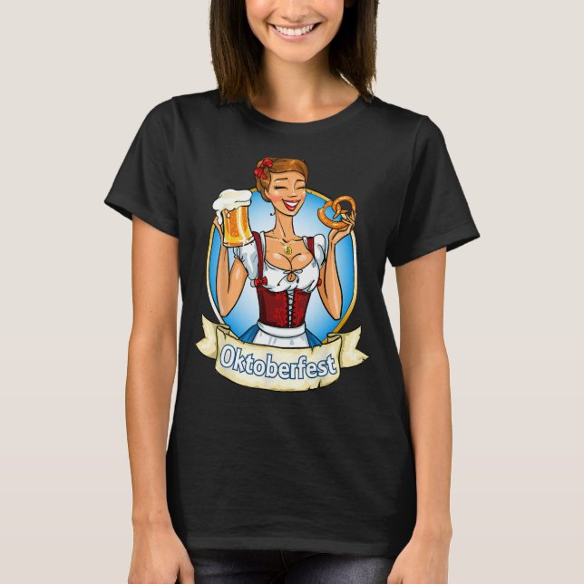 Camiseta Funny Festival Alemán Mujeres Bávaro Bavarian Ok (Anverso)