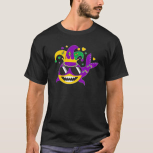 Camiseta Funny Festival Mardi Gras de Tiburón Cute Mardi Gr