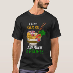 Camiseta Funny fideo japonés Kawaii Anime Ramen