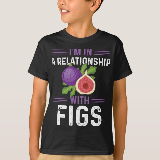 Camiseta Funny Fig Lover Diseño Planta De Higos Vegetariano (Anverso)