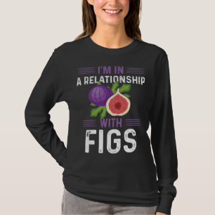 Camiseta Funny Fig Lover Diseño Planta De Higos Vegetariano