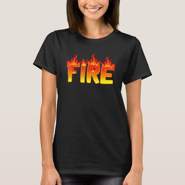 Camiseta Funny Fire and Ice Costume familia Halloween Match (Anverso)