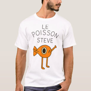 Camiseta Funny Fish Le Poisson Steve Para Niños Mujeres
