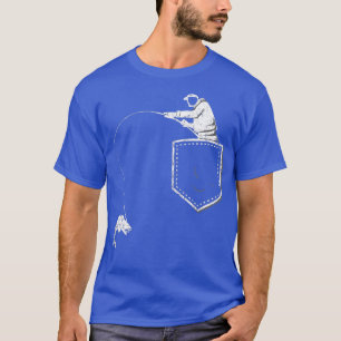 Camiseta Funny Fisherman Fishing Pocket T Para Padre Y Gra