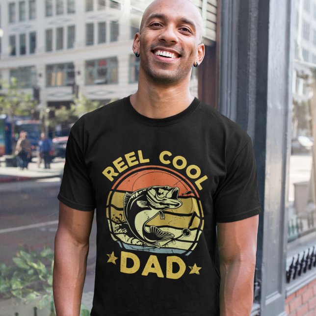 Camiseta Funny Fishing Dad Reel Cool Dad Vintage (Subido por el creador)