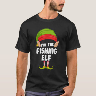 Camiseta Funny Fishing Elf Mating Family Group PJ Christm