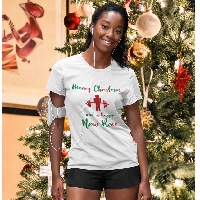 Camiseta Funny Fitness Navidades Entrenador (Subido por el creador)