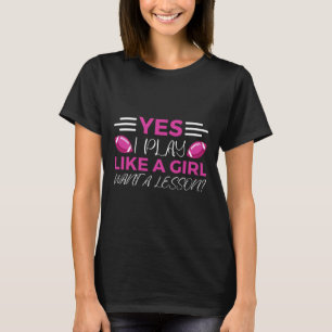 Camiseta Funny Flag Football Chica