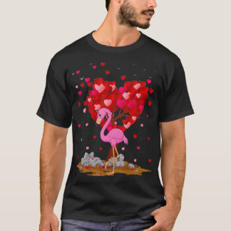 Camiseta Funny Flamingo Bird Lover Flamingo Valentine's Day