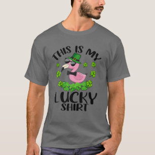 Camiseta Funny Flamingo del Día de San Patricio, esto es mi