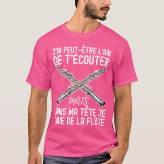 Camiseta Funny 'Flautist Orchestra flautista' Chicas hombre