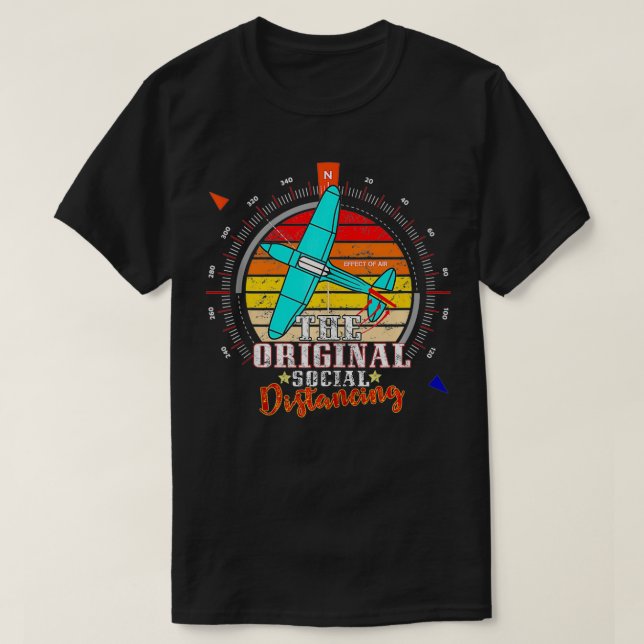 Camiseta Funny Flight Airplane Tema Regalo Float Plano B (Diseño del anverso)