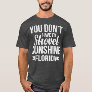 Camiseta Funny Florida Vacaciones Regalo Funny Snow Bird Be